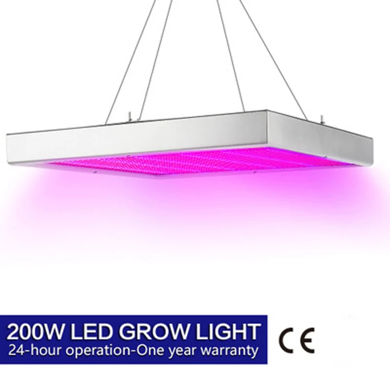Full Spectrum Red Blue LED plant light 200W indoor greenhouse fruit and