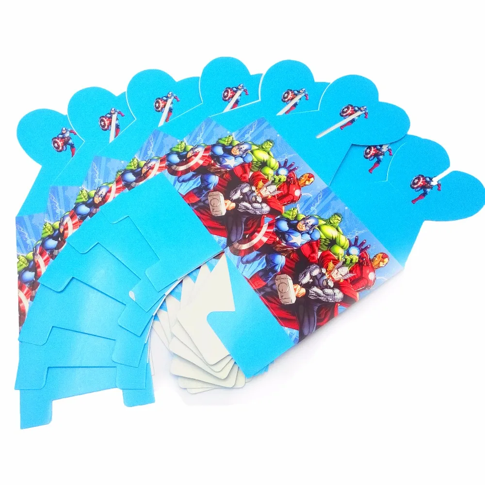 6 шт. коробка конфет мстители|supplies party|party supplies kids themes |