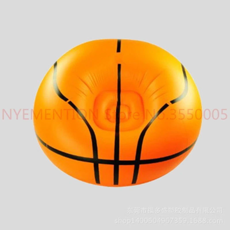 

Basketball Inflatable Sofa Air Bean Bag Chair Portable Outdoor Garden Sofa 10pcs