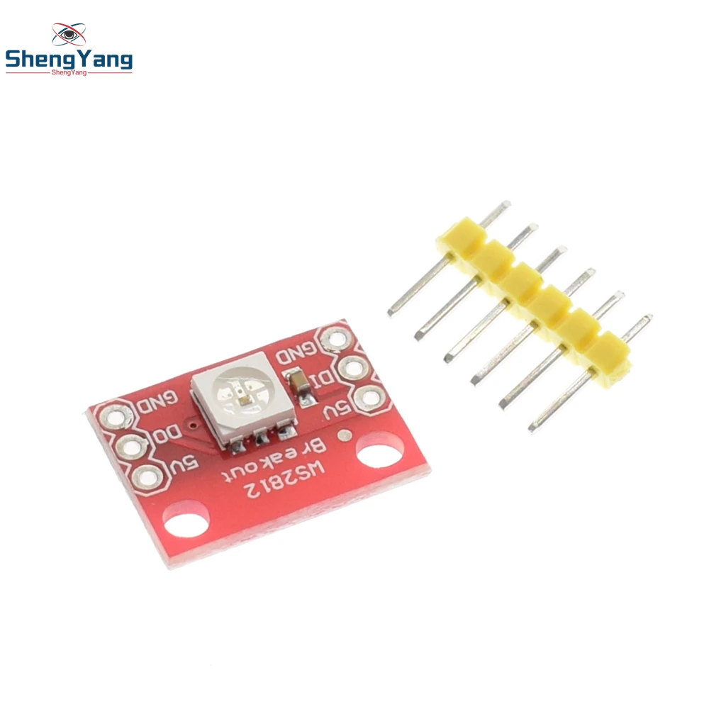 

1PCS/LOT ShengYang New WS2812 RGB LED Breakout module For arduino