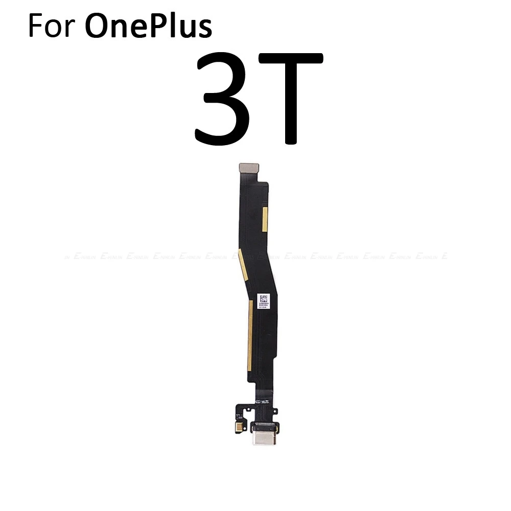 Новая запасная часть для OnePlus X 1 2 3 3T 6 6T type C USB зарядное устройство зарядный порт док-станция гибкий кабель