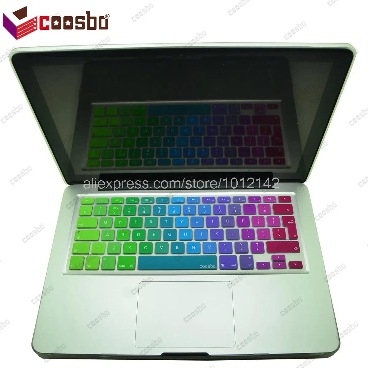 ЕС/UK макет английский красочные силиконовые защиты стикер клавиатуры кожи для Mac Macbook Air 1" air11 дюймов 11.6 воздуха
