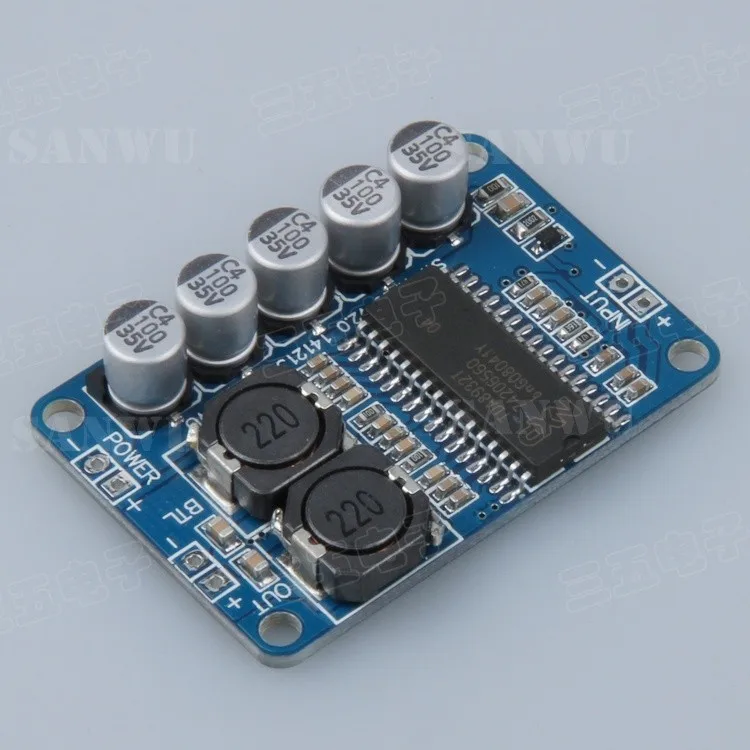 

35W digital power amplifier board mono amplifier module high power and low power consumption TDA8932