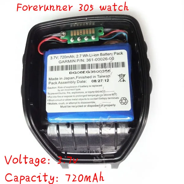 forerunner 735xt battery