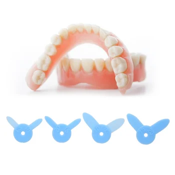 

4Pcs/set Dental Interproximal Reduction Gauge Treatment Gap Measuring Ruler Dentist Tools Reciprocating IPR System Orthodontic