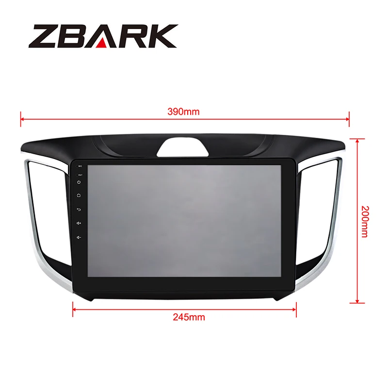 Sale Android 8.1 RAM 2G Car Navigation Radio GPS Multimedia Player For Hyundai Creta ix25  2015 2016 2017 2018 YHTK028 3