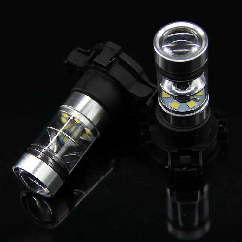 2 шт Led H8 H11 H7 9005 HB3 HB4 PSX24W H16 9006 py24w p13w с Sharp chips 75 w автомобилей туман вождения сигнальная лампа накаливания 12 v