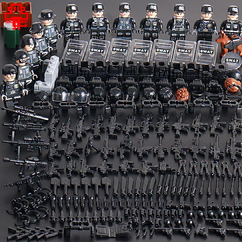 

Single Sale Building Blocks Military Legoed Soldiers Stitch Weapons Toys For Children Toys For Children Educational Toys
