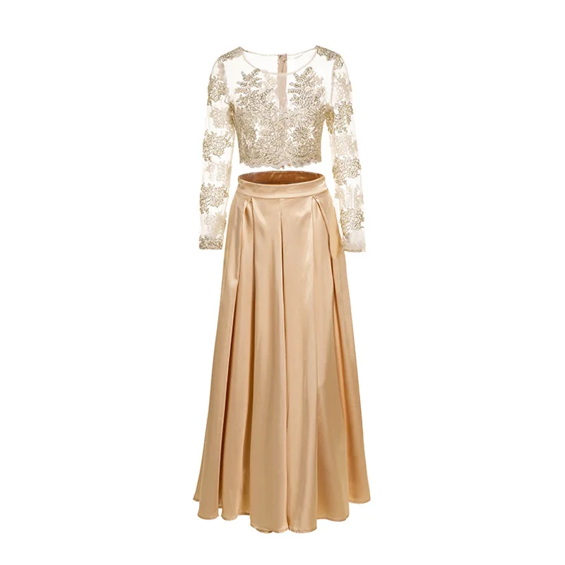 

Womens Dress Ladies Party Lace Fit A line Fashion Cocktail Flare Prom High Waist Ball See Through Floral Print
