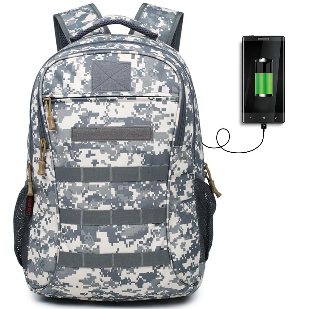 Buy 50L Usb Charging Laptop Backpack Camping Hiking
