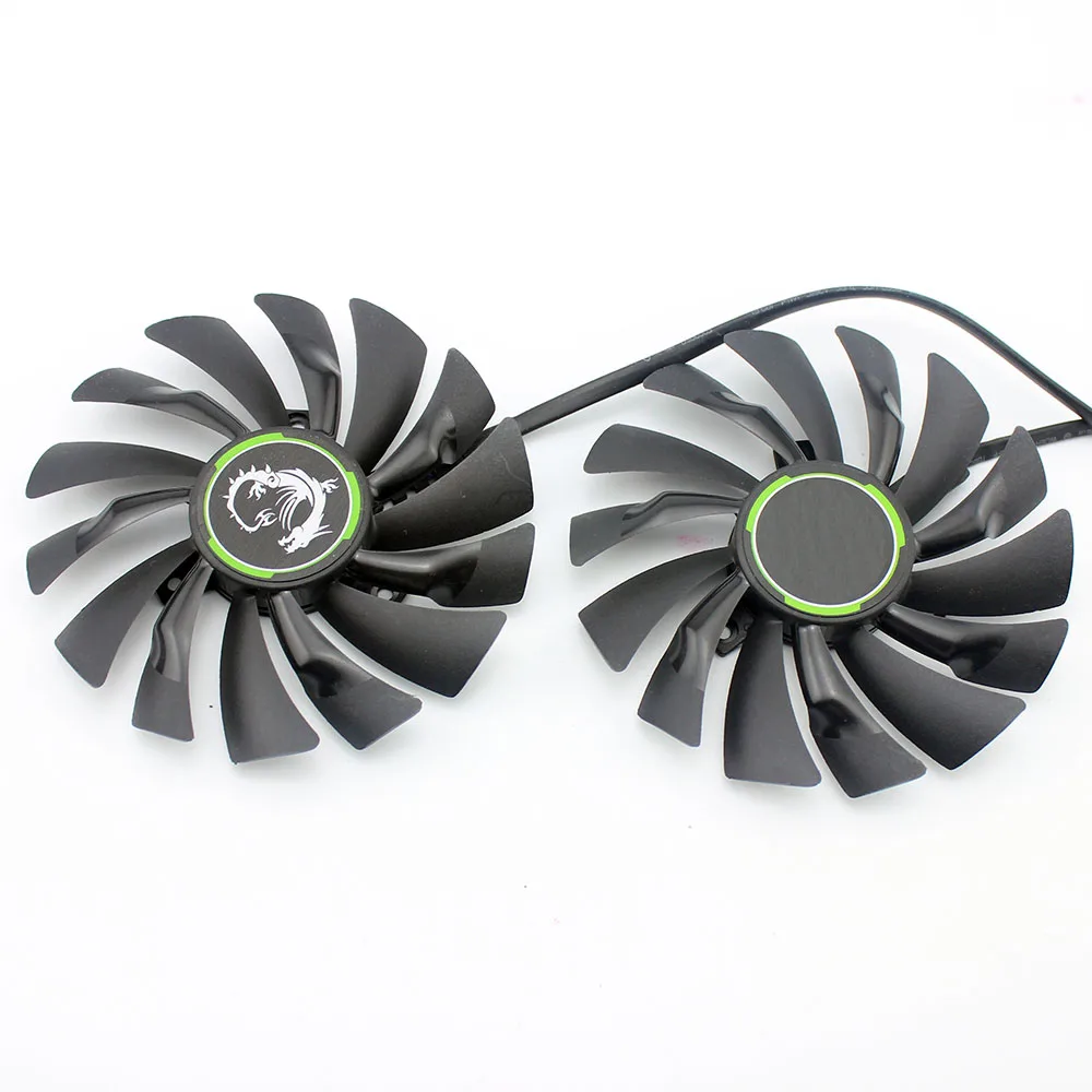 Вентилятор игровой для видеокарты MSI GTX950 GTX960 GTX970 GTX980 GTX980TI fan R9 380 390X|fan 4pin|4pin fancard |