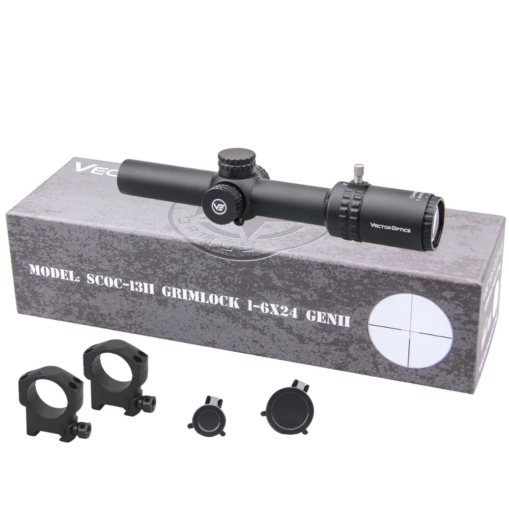 Vector Optics Genii Grimlock 1-6x24 Riflescope Sfp Scope Bdc 