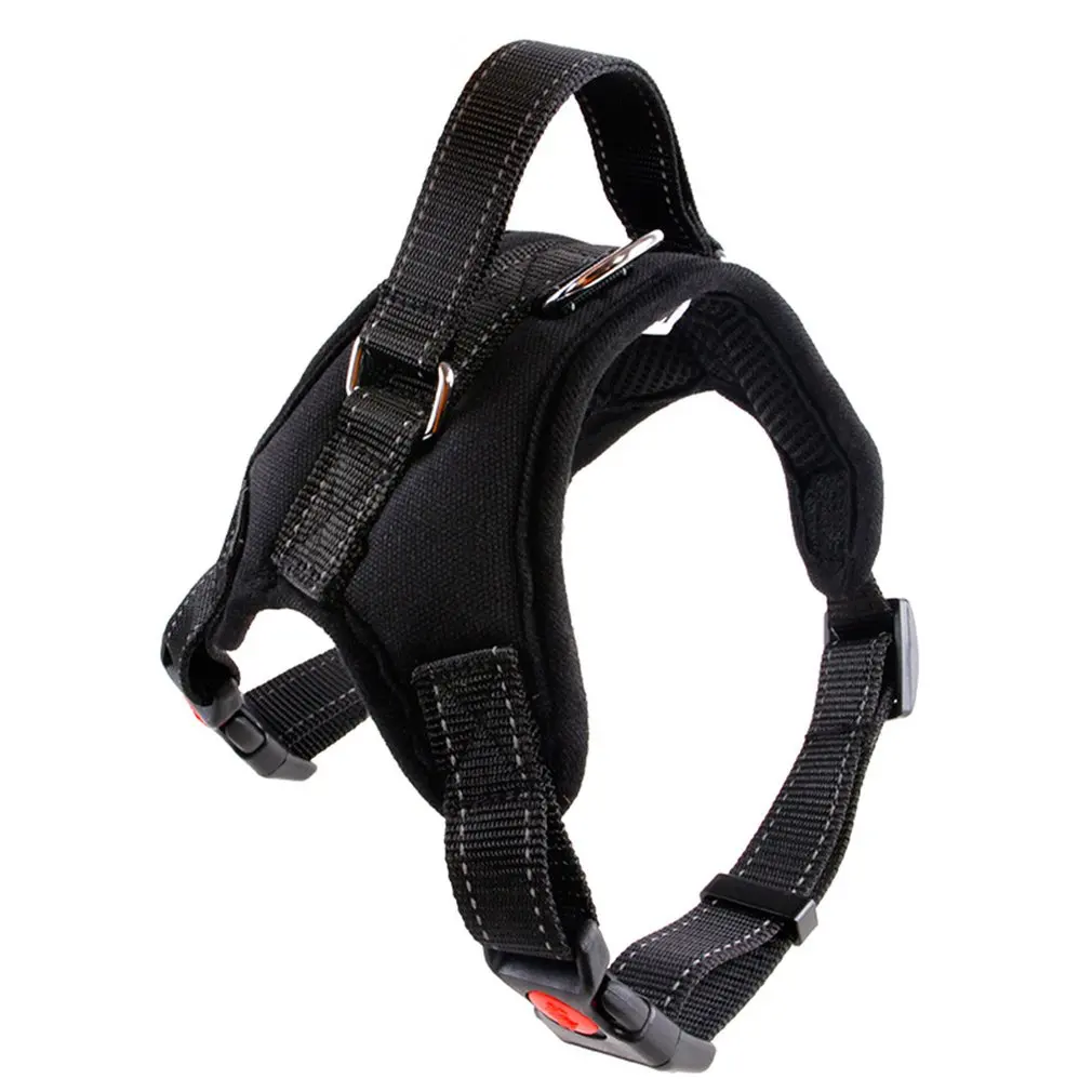 

Nylon Dogs Harness Collar Large Medium Small Dog Explosion-proof Traction Rope Rushed Harnesses Vest Walk Pet Dogs Supplies