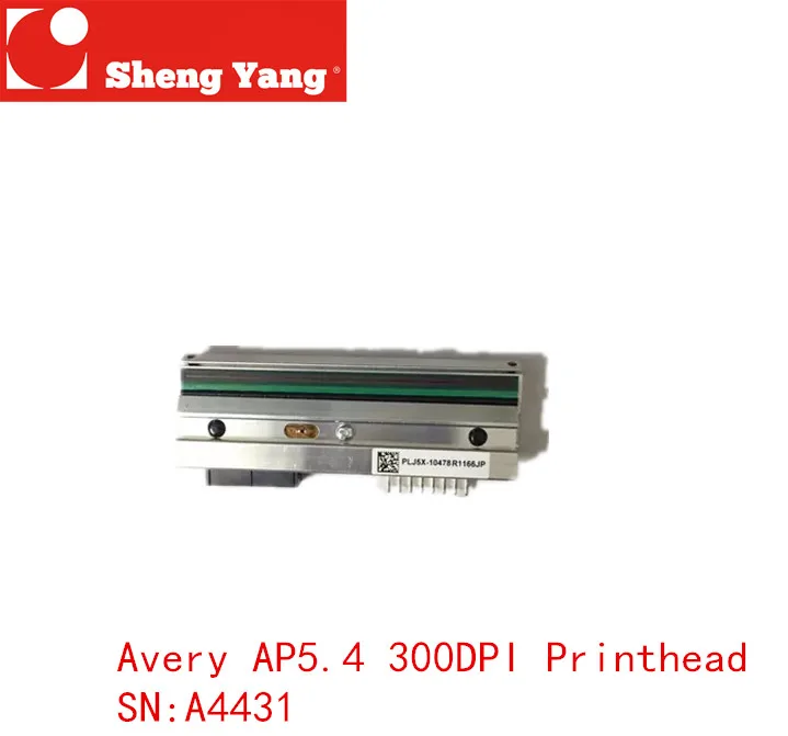 

Free shipping the new original Germany's AVERY Ap5.4 300dpi print head is suitable for AP5.4 Printer model A4431
