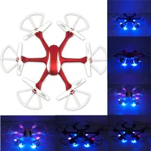 High Quqlity RF604 2.4G 6-AXES 2.0MP HD Camera LED Drone Quadcopter Radio Control Toys Gift For Children Free Shipping