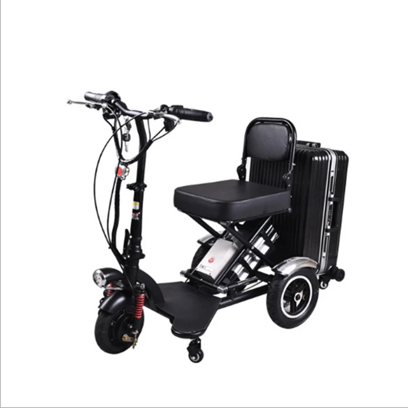 

Adult Electric tricycle Collapsible Electric bicycle Electric motorcycle Lithium Citycoco battery Three-wheeled scooter