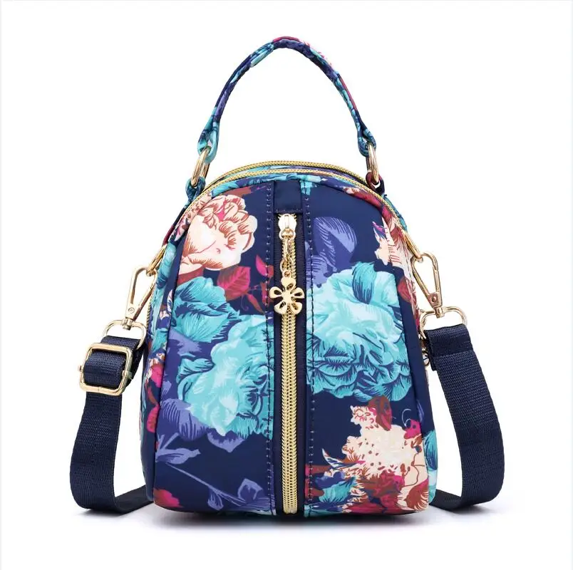 Модная женская сумка с красочным принтом, брендовые сумки-мессенджеры, Модная молодежная сумка на плечо для девушек, Женская мини-сумка для покупок - Цвет: Dreamy Flowers