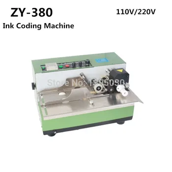 

1pcs ZY-380 Automatic Coding machine film bag date printer ink coding machine Heat solid ink printer