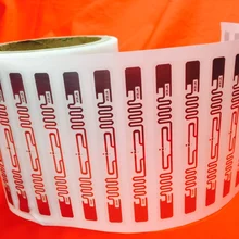 1000 шт./рулон 9640 UHF RFID стикер ISO18000-6C H3 UHF RFID Метка ярлык RFID 94,8*8,1 мм