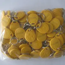 Цвет EM4100 125 кГц RFID брелоки RFID ID карты брелки электронные ключи безопасности ключ для доступа Управление посещаемость времени