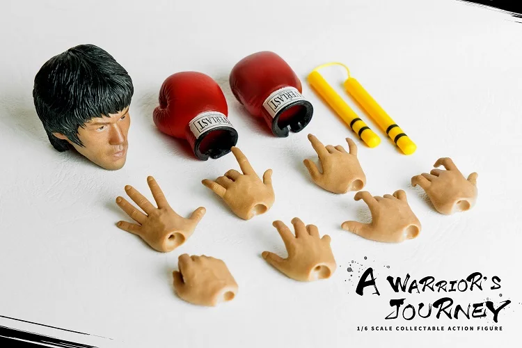 Estartek 1/6 кунг фу Брюс Ли Коллекция фигурка для фанатов праздничный подарок|Игровые
