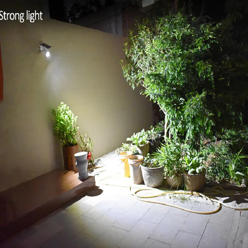 Регулируемый водонепроницаемый 10LED солнечный садовый фонарь PIR датчик движения настенный светильник Камера модель для сада во дворе наружное освещение
