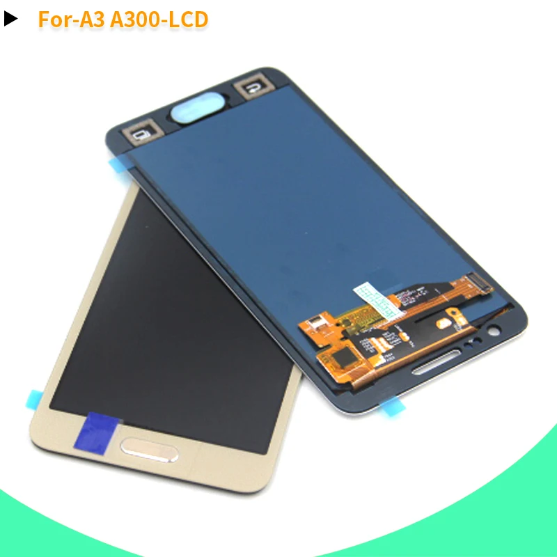 Для Samsung Galaxy A3 2015 A300 A3000F SM A300F дигитайзер сенсорный экран стекло + ЖК дисплей панель
