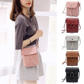

New Handbags Mini Women Girl Wallet Purse Coin Cell Phone Case Mobile Bag Pouch Mini Shoulder Bags