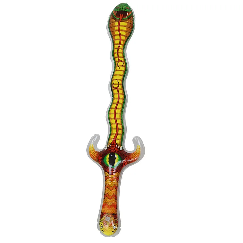 12-Pack Inflatable Ninja Swords - Blow-Up Samurai Katana Toys For Kids Party, Costumes, Play