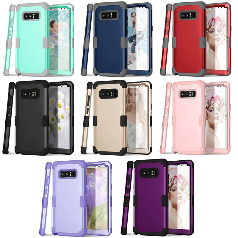 For Samsung Galaxy Note8 Case For Note8 Luxury Armor Silicone Rubber Shockproof Hard Cover Case For Samsung Galaxy Note8 Case (3)