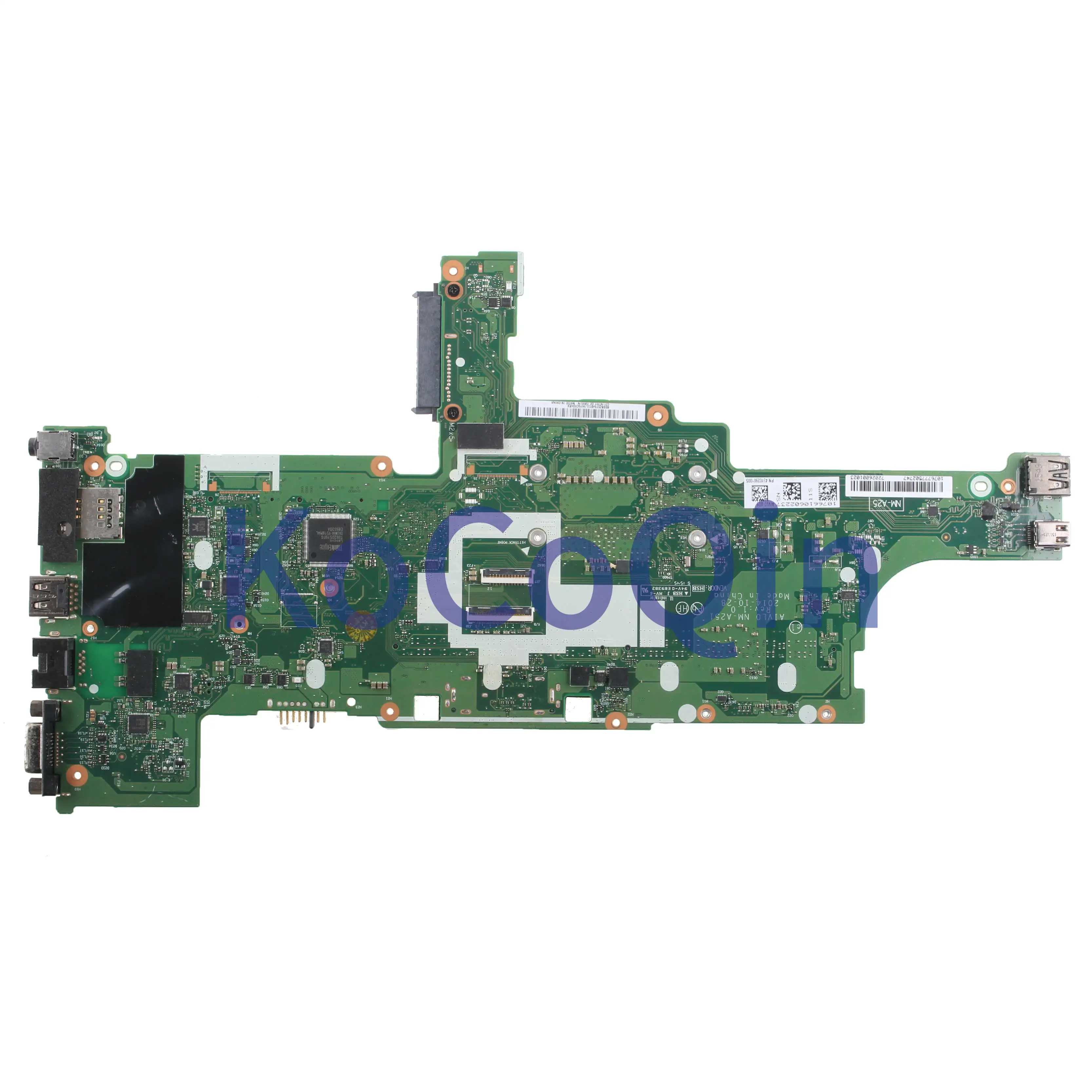 Finest  KoCoQin Laptop motherboard For LENOVO ThinkPad T450 I5-5300U Mainboard 00HN525 AIVL0 NM-A251
