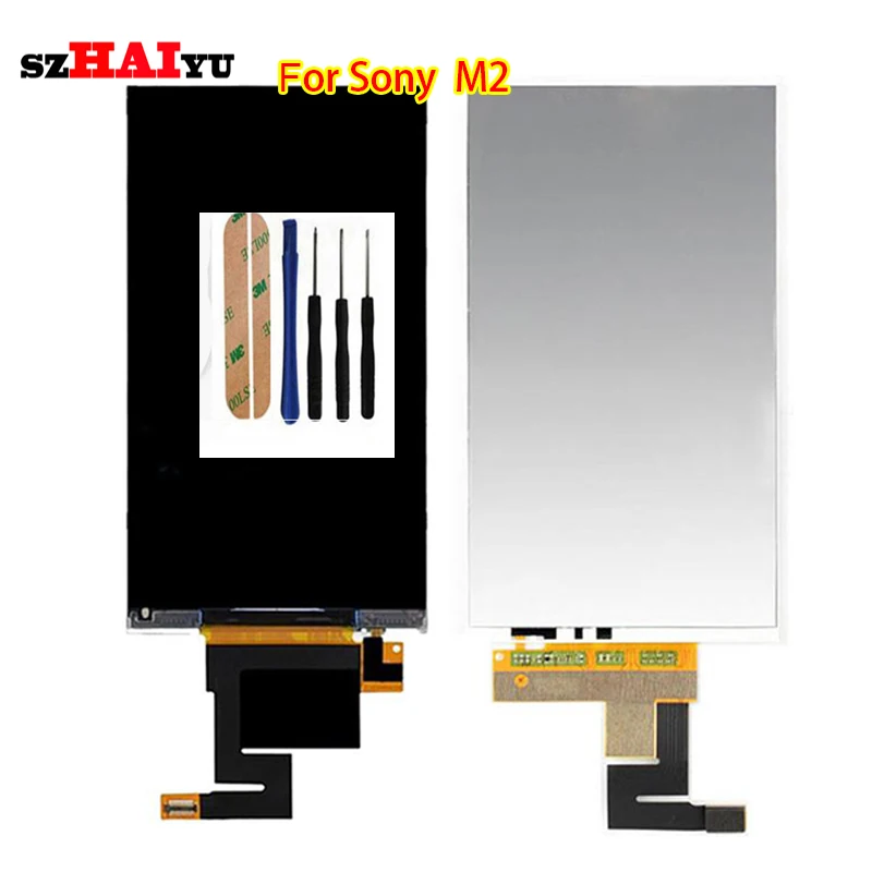 

SZHAIYU LCD Display for Sony Xperia M2 S50H D2302 D2303 D2305 D2306 LCD + Sticker + Free Tools /Quality A
