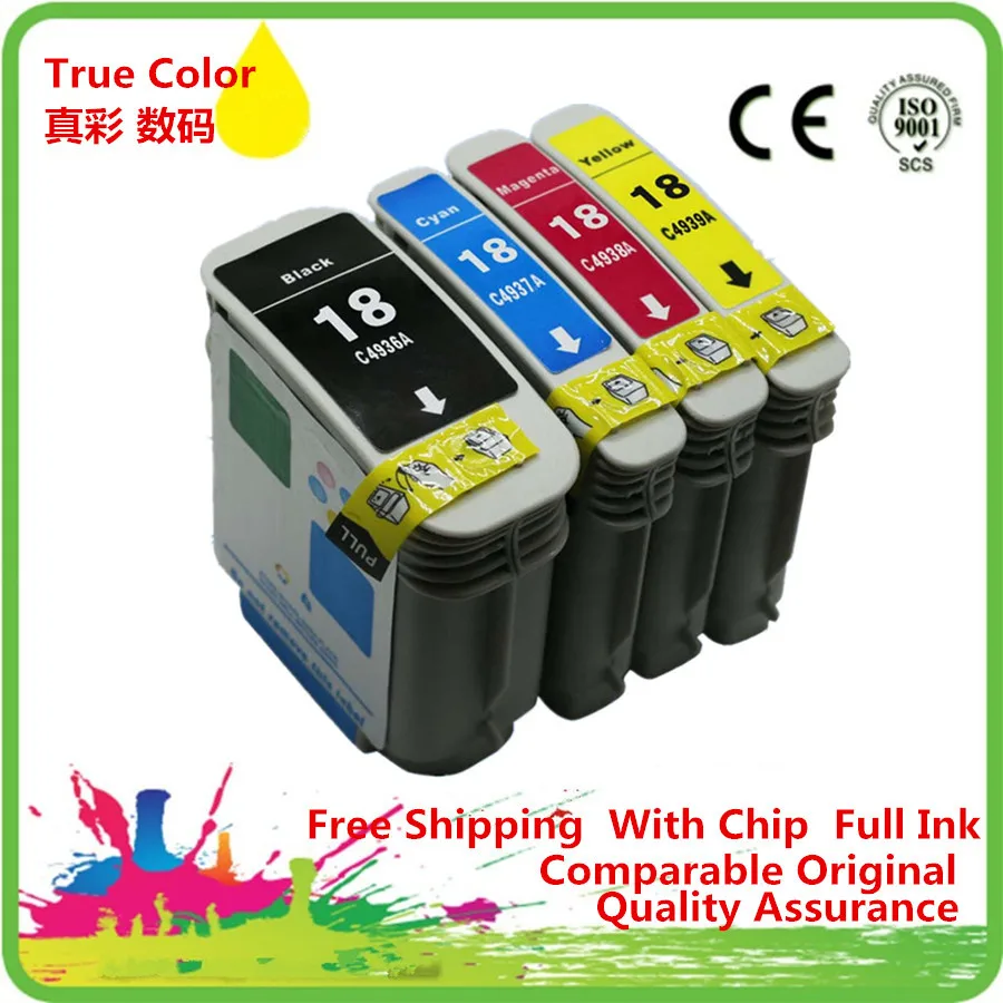 Сменные чернильные картриджи для 18 18XL HP18 HP18XL C4936A Officejet Pro K5300 K5400dn K5400dtn L7380 L7580 L7590