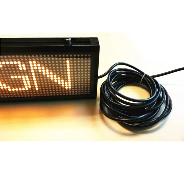 Leadleds Panneau d'affichage LED P4 WiFi pour voiture - 52,1 x 12,7 cm - En  couleur - Affichage LED programmable - Pour texte, animation, compte à  rebours : : Fournitures de bureau