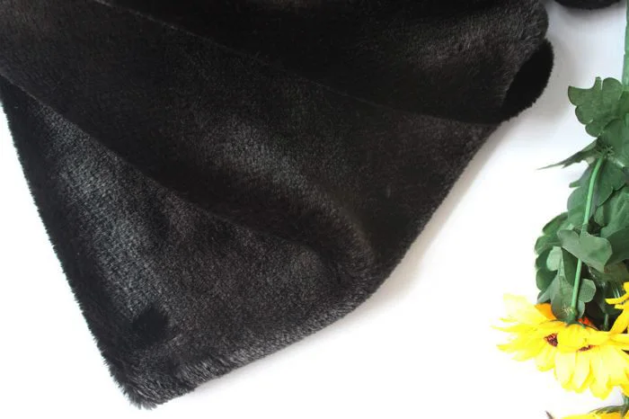 Мягкие черные тканевые костюмы из искусственного меха, одеяла для косплея, размер 150*92 см