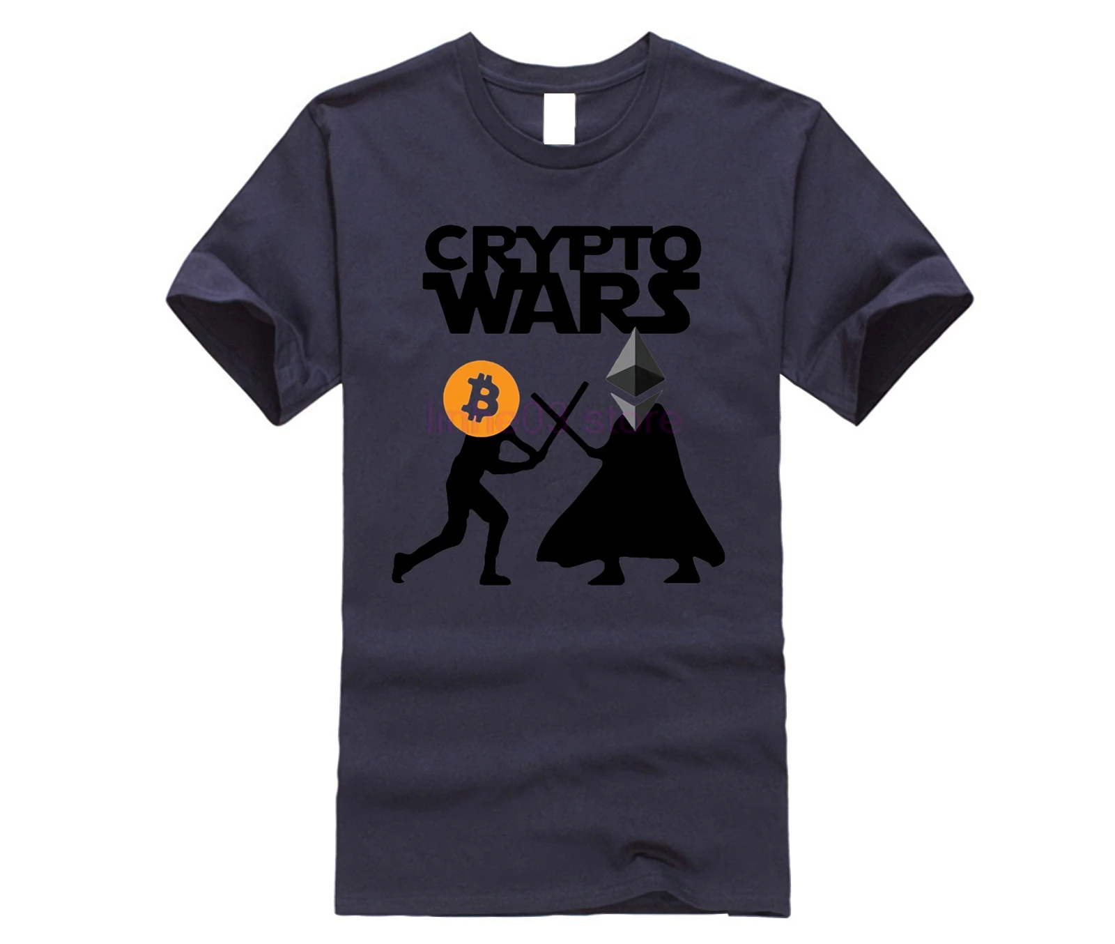 Bitcoin Ethereum Cryptocurrency Star Wars T Shirt Male Newest Unique Tee Shirt Leisure T-Shirt Men Summer Round Neck Dad Tee Bitcoin Ethereum Cryptocurrency Star Wars T Shirt Male Newest Unique Tee Shirt Leisure T-Shirt Men Summer Round Neck Dad Tee