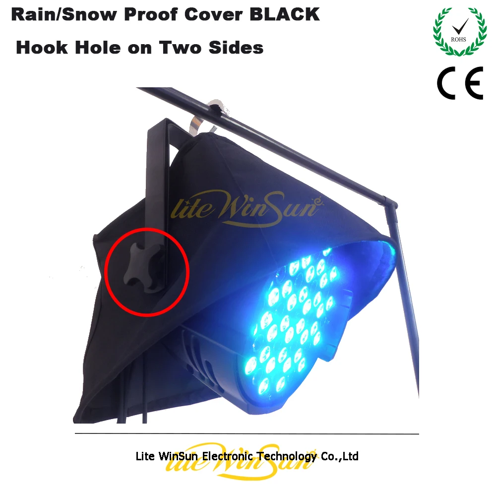 Litewinsune LED Par Lighting покрытие от дождя защита снега покрытая для наружного