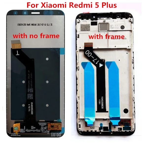 

Gift+100%original Full LCD Display With digitizer touch screen For Xiaomi Redmi 5 Plus Assembly replacement forxiaomi 5 plus