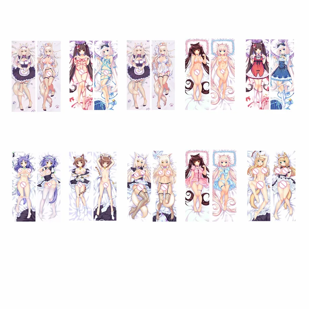 Аниме NEKOPARA шоколад ваниль азуки подушки для тела обнимающая Подушка Чехол