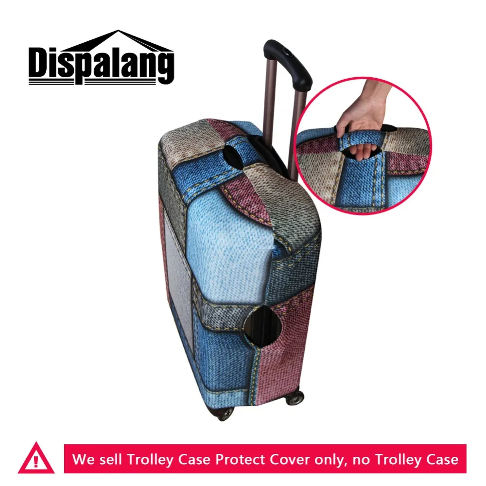 Dispalang 3D принт геометрический логотип узор на чемодан чехол для женщин модные багажные защитные чехлы Лучшие туристические аксессуары