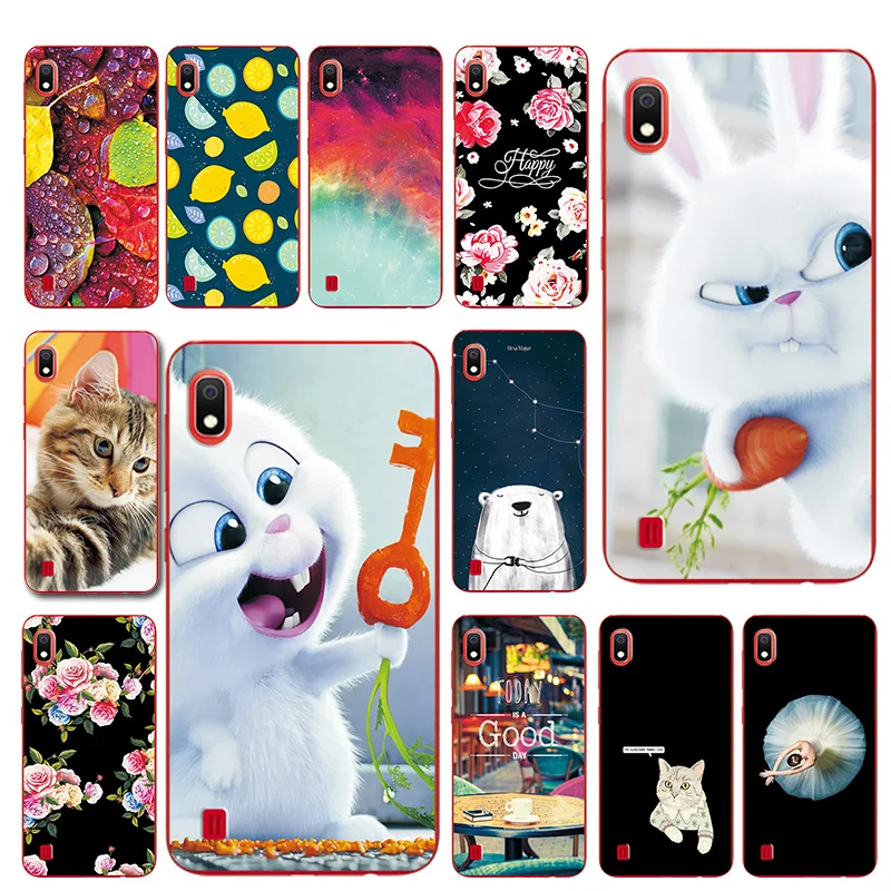 

For Samsung A30 A50 Cute Rabbit Soft TPU Case Cover A50 A70 Brilliant Cool Cats Phone Case Fundas For Samsung Galaxy A10 A20