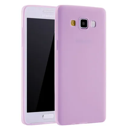 Силиконовый чехол для samsung Galaxy A3 A5 A7 J5 J7 Grand Prime G530 S6 S7 край S8 S9 Plus Note 8 3 4 5 - Цвет: Purple