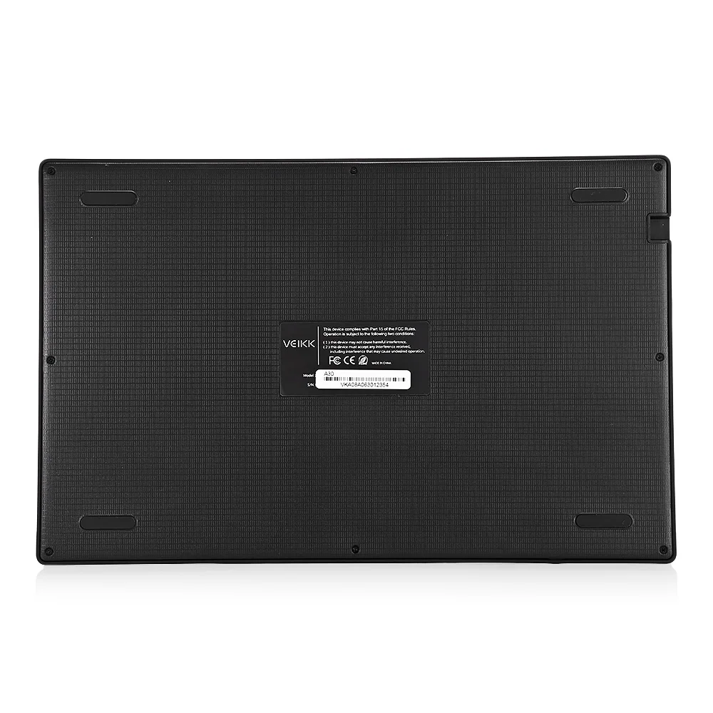 Kopen VEIKK A30 10x6 inch Digitale Tekening Tablet Ultra dunne 5080LPI Grafische Schrijfblok 8192 Niveaus Passieve Batterij  gratis Pen Type C