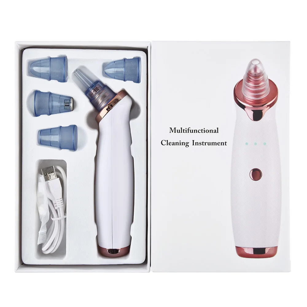 Pore Vacuum Blackhead Remover Suction Acne Peeling Pore Face Cleanser Facial Skin Care Diamond Microdermabrasion Beauty Machine