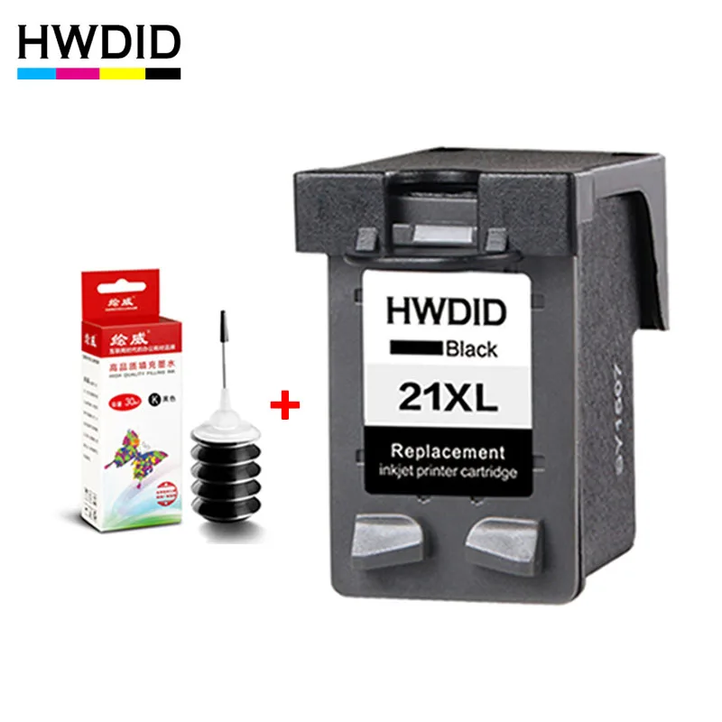 HWDID 21 22 картридж для принтера hp/hp 21 для hp/hp 21 xl для ...