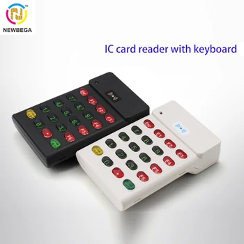 

RFID IC Card Reader with keyboard R95C HF 13.56MHz S50S70 Chip USB Interface Android windows microchip reader microchip scanner