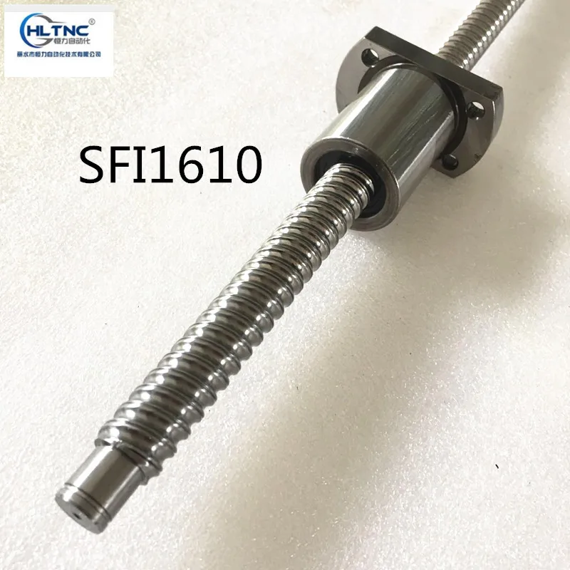 Новинка шариковый винт C7 SFI1610 L200/250/300/350/400/500 мм одношариковая гайка и механическая