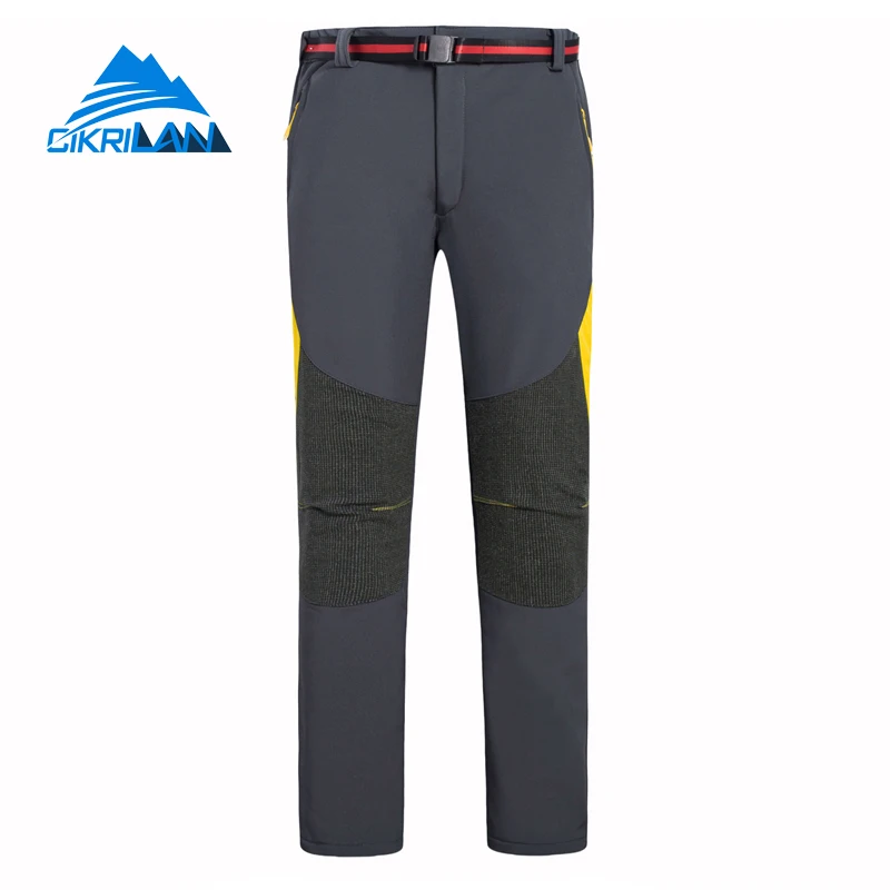 ФОТО Hot Sale 2016 Water Resistant Pantalones Senderismo Hombre Camping Softshell Hiking Pants Outdoor Sport Mountaineering Trousers