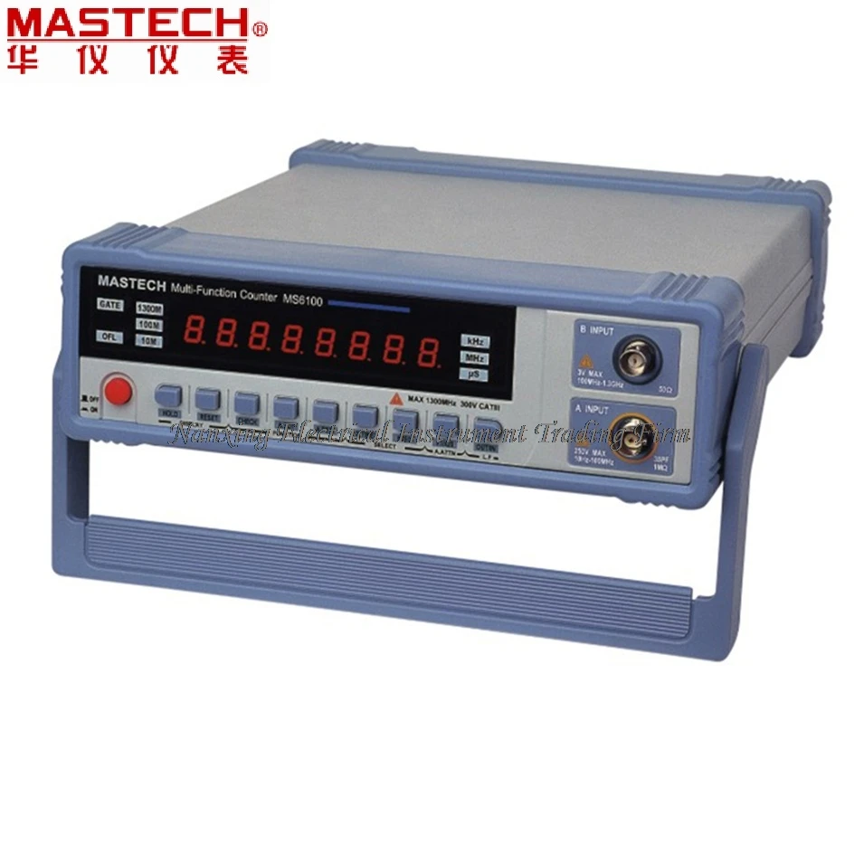 

FAST SHIPMENT MASTECH MS6100 intelligent multi-function frequency meter, 10MHz oscillation frequency output, high precision