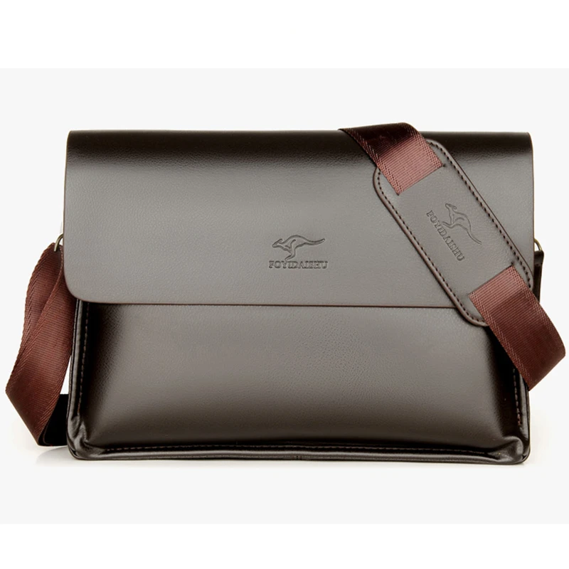 leather sling messenger bag